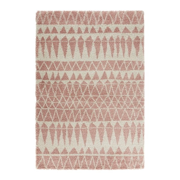 Růžový koberec Mint Rugs Allure Rose, 160 x 230 cm