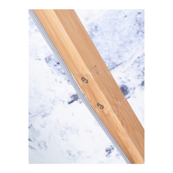 Põrandavalgusti rohelise varju ja bambusekonstruktsiooniga Fuji - Good&Mojo-image-3