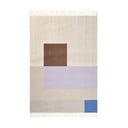 Lilla-beež pleed 125x190 cm Brick - Mette Ditmer Denmark