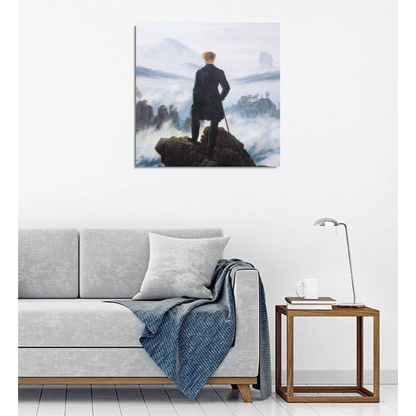 Maal - reproduktsioon 45x45 cm Caspar David Friedrich - Wallity-image-2