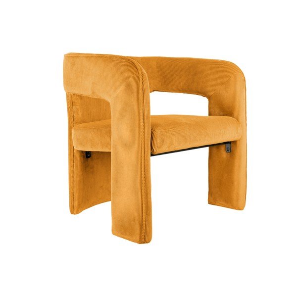 Kollane velvetist tugitool Vigor - Leitmotiv