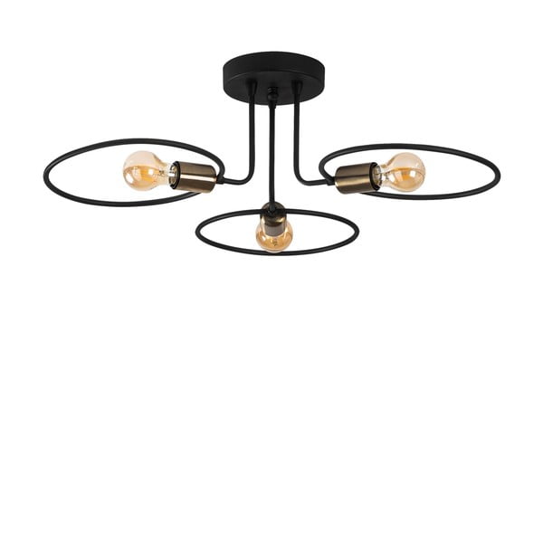 Must laevalgusti Circle - Opviq lights