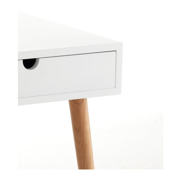 Valge kohvilaud koos sahtliga Turneta Kyra - Tomasucci-image-1