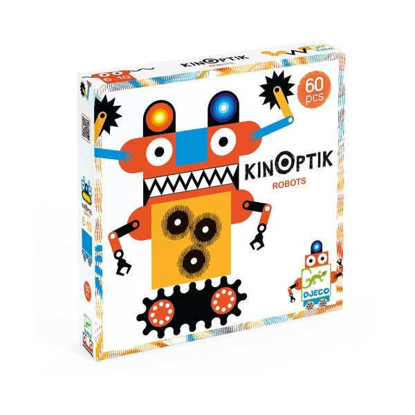 Loominguline komplekt Kinoptik Robots - Djeco-image-1