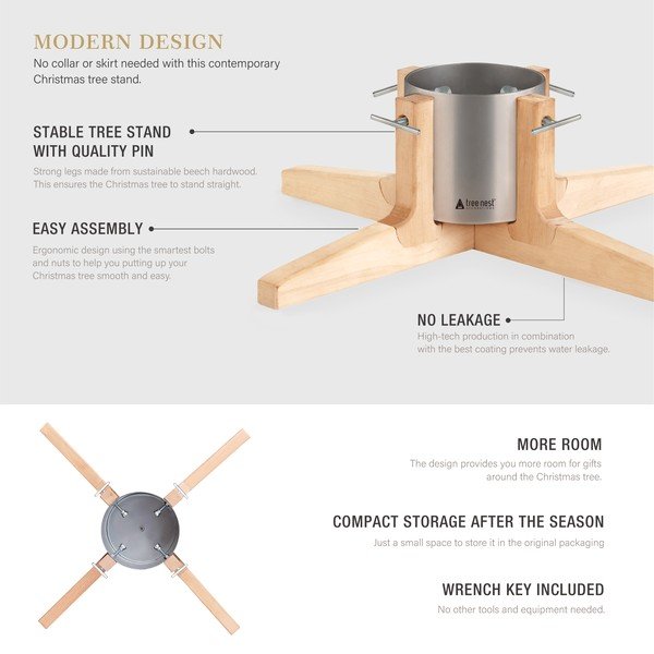 Jõulupuu statiiv Rustic - Tree Nest-image-3
