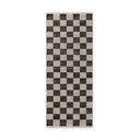 Must/kreemikas käsitsi kootud džuudiseguga jooksja 80x200 cm Rex - Hanse Home