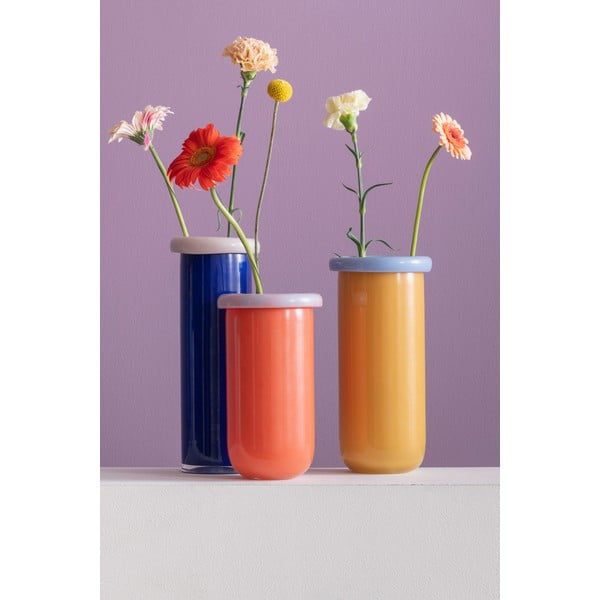 Oranž klaasvaas (kõrgus 25 cm) Plegado – PT LIVING-image-1