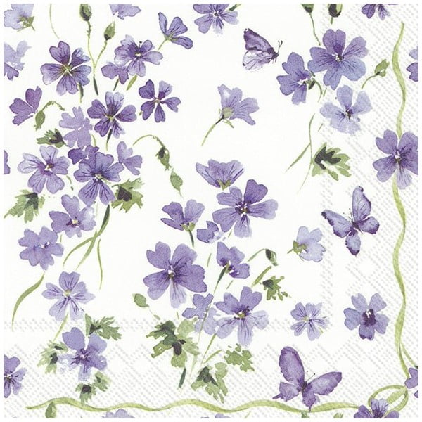 Paberserviisid 20 tk komplektis Purple Spring - IHR