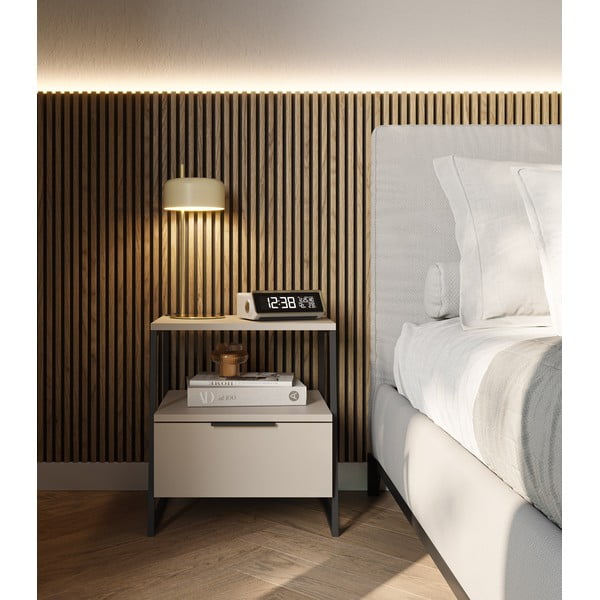 Kreem öökapp Velia - Marckeric-image-1