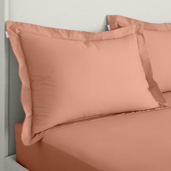 Padjapüürid, 2 tk komplektis 50x75 cm Cotton Percale - Bianca-image-1
