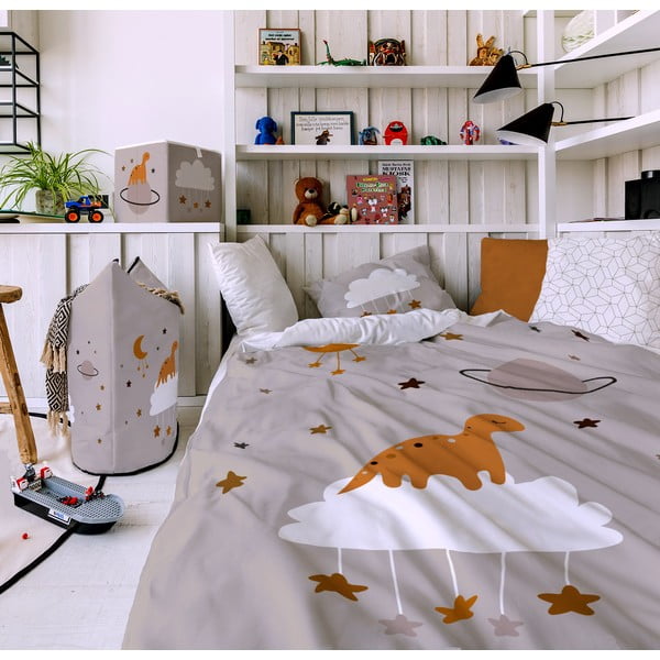 Laste voodipesu puuvillasest satiinist , 140 x 200 cm Up In The Sky - Butter Kings-image-1