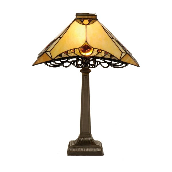 Tiffany stolní lampa Complete, 50 cm