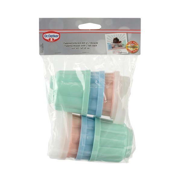 6 pastellpudingivormi komplekt, 150 ml - Dr. Oetker-image-2