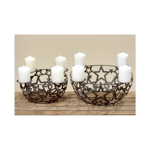 Sada svícnů á la mísa Boltze Nelo, 2 ks