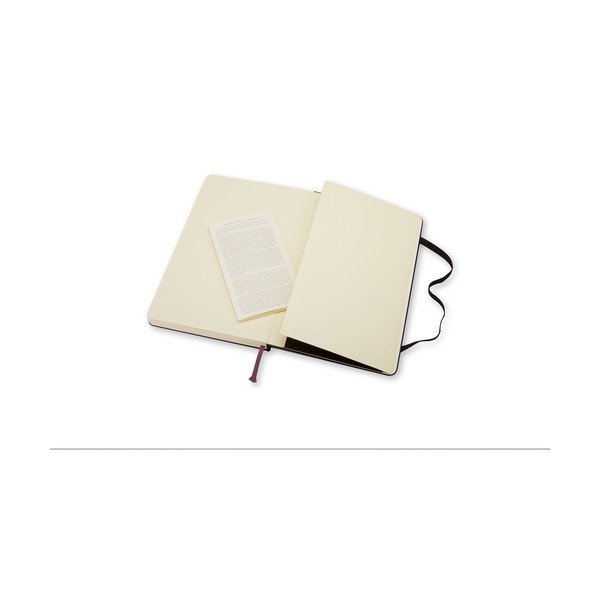 Mustas kõvas köites märkmik , 192 lehekülge - Moleskine-image-4