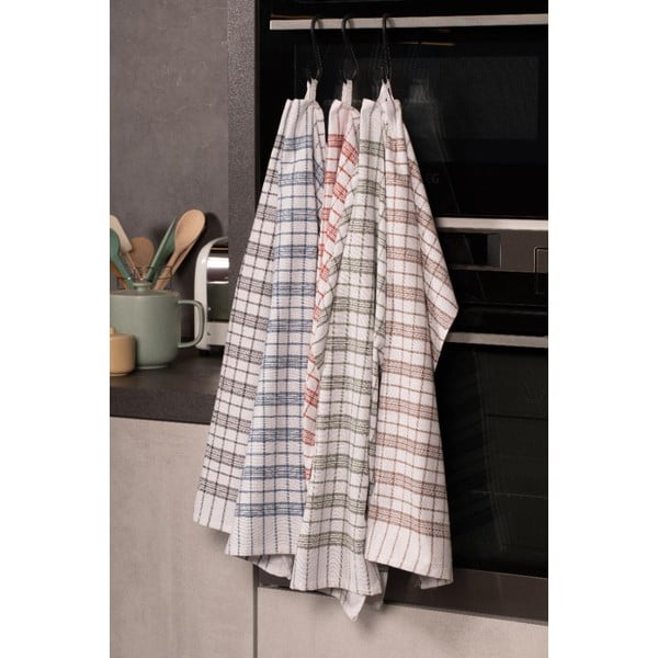 Puuvillased rätikud 3 tk 70x50 cm komplektis - Tiseco Home Studio-image-1