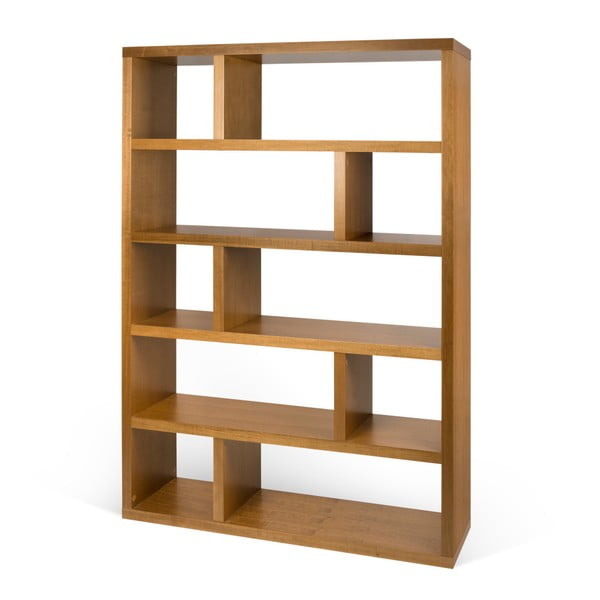 Raamaturiiul eksootilisest puidust 120x173 cm Dublin - TemaHome-image-2