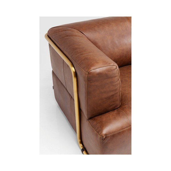 Kožená trojmístná pohovka Kare Design Salto-image-2