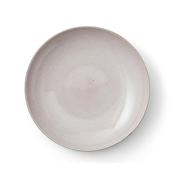 Hall keraamiline serveerimiskauss roosa sisemise glasuuriga , läbimõõt 40 cm Mensa - Bitz-image-3