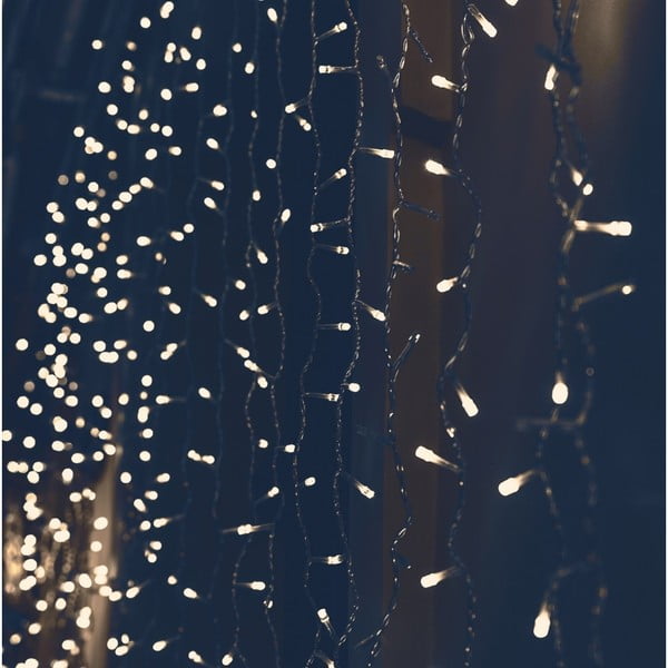 Läbipaistev LED valguskett, 200 valgustit, pikkus 15,93 m - DecoKing-image-2