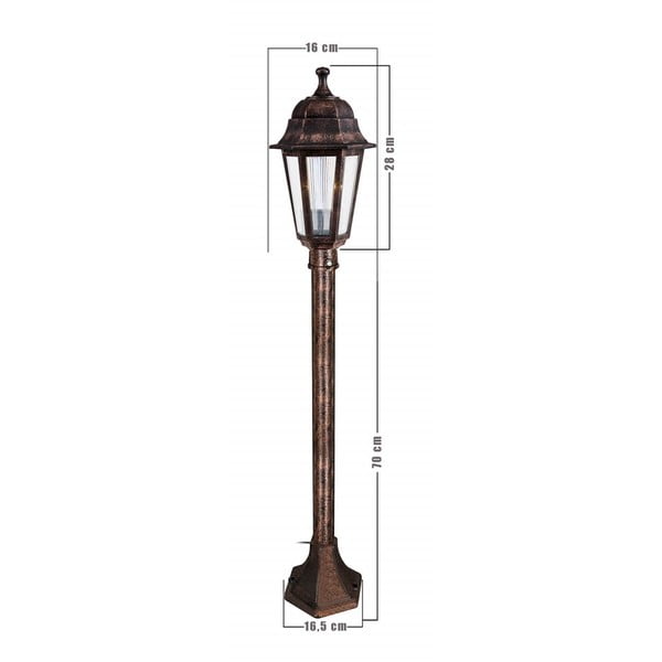Venkovní svítidlo v bronzové barvě Homemania Decor Lampas, výška 98 cm-image-1