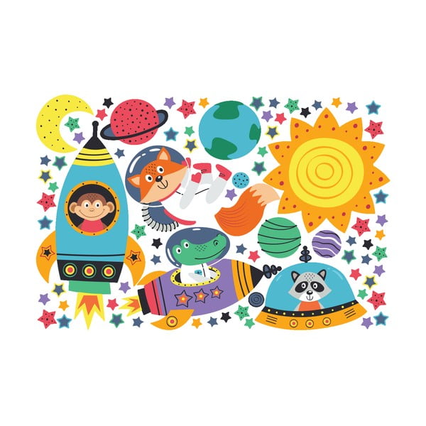 Lapsed seinakleebised Space - Ambiance-image-4