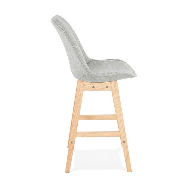 Šedá barová židle Kokoon QOOP Mini, výška sedu 65 cm-image-2