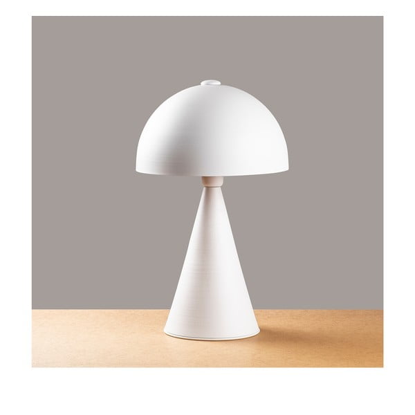 Valge lauavalgusti metallist varjuga (kõrgus 52 cm) - Opviq lights-image-2