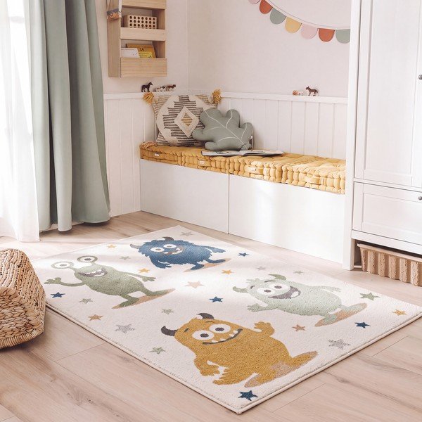 Kreemikas laste vaip 120x170 cm - Universal-image-1