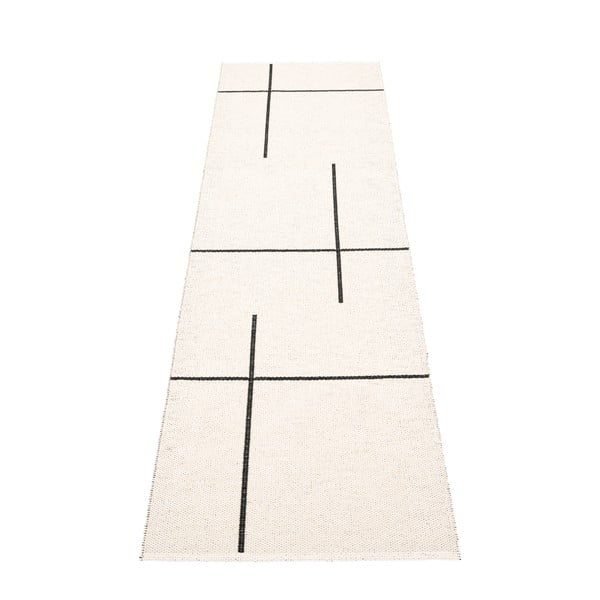 Must sise/välisvaip 70x270 cm Fred Black – Pappelina-image-2