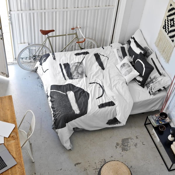 Puuvillane tekipadi Shapes, 200 x 200 cm Nordica - Blanc-image-4