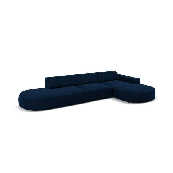 Sinine sametne nurgadiivan (paremas nurgas) Jodie - Micadoni Home-image-4