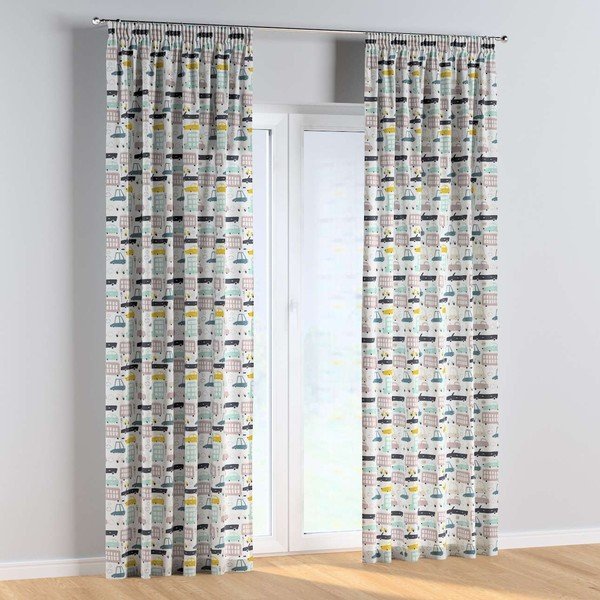 Laste kardin 260x130 cm Magic - Yellow Tipi-image-1