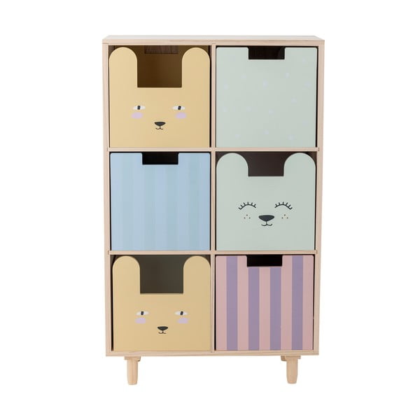 Madal laste sahtlitega kapp 25,5x88,5 cm Calle - Bloomingville Mini-image-4