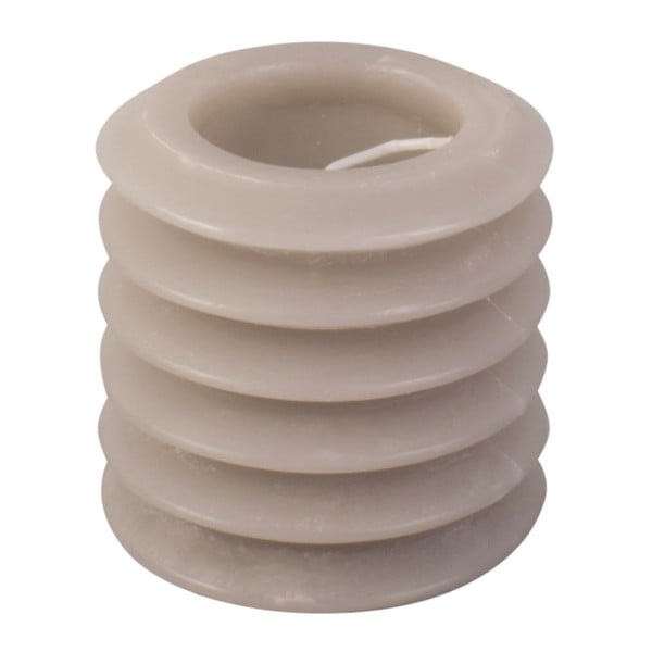 Hall kihiline küünal, kõrgus 7,5 cm Layered Circles - PT LIVING-image-2