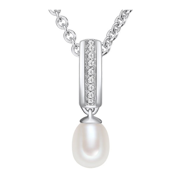 Náhrdelník s perlou Chakra Pearls Silver