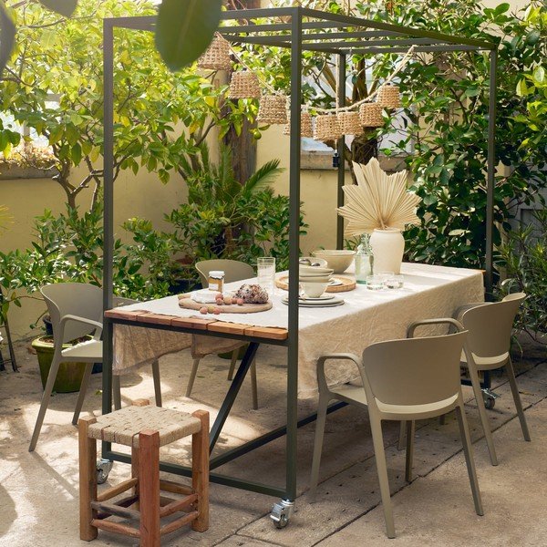 Aia söögilaud 97x220 cm Blue Sky - vtwonen-image-1