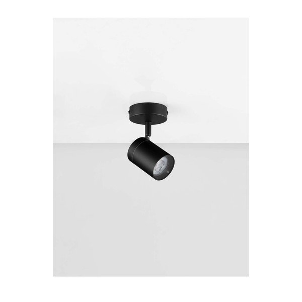 Matt must metall prožektor painduva konstruktsiooniga 12x8 cm Alma - Nova Luce-image-2