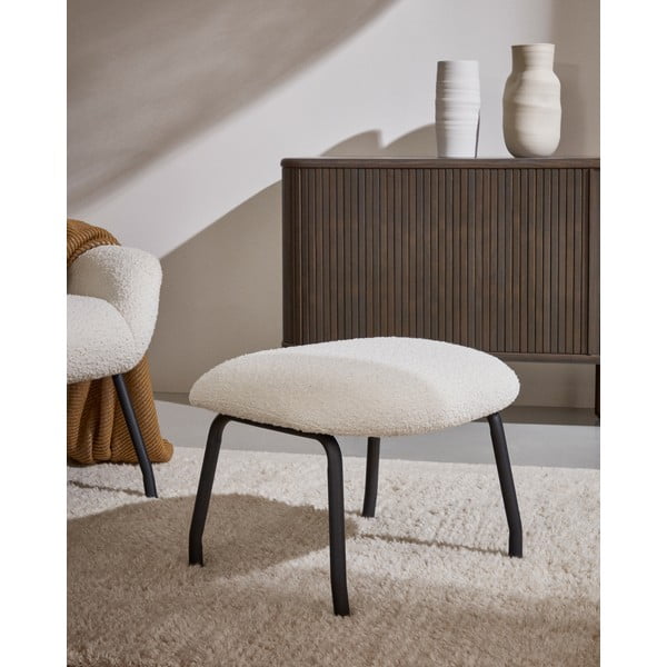 Kreem bukleekangast pink Belina - Kave Home-image-4