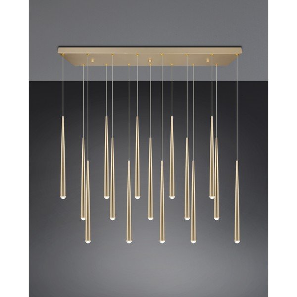 Kuldne LED-rippvalgusti Cala - Trio Select-image-1