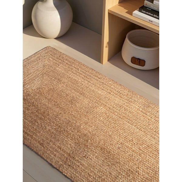 Käsitsi kootud kahepoolne džuudist vaip 80x200 cm Sharmila Natural Brown - Hanse Home-image-3
