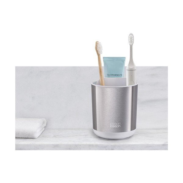 Roostevabast terasest hõbedane hambaharja topp Duo Steel - Joseph Joseph-image-4