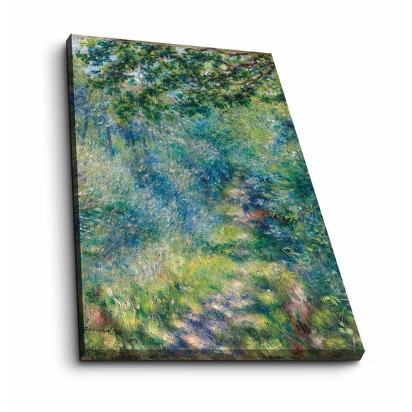 Seinareproduktsioon lõuendil , 45 x 70 cm Pierre Auguste Renoir - Wallity-image-4