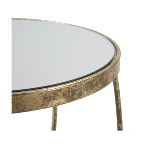 Ümmargune klaaspinnaga küljelaud ø 38 cm Twisty – Mauro Ferretti-image-3