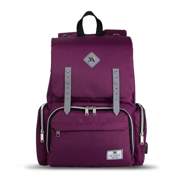 Lilla seljakott emadele USB-portiga My Valice MOTHER STAR Beebihoolduse seljakott - Myvalice-image-2