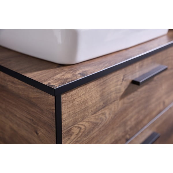 Pruun tammespooniga seinale ilma valamuta üksus  71x51 cm Quickset 374 – Pelipal-image-4