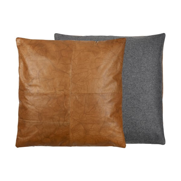 Kahepoolne nahast padi , 60 x 60 cm Lodge - Södahl-image-2