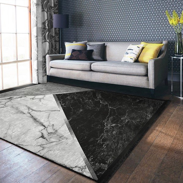 Valge-must vaip 80x150 cm - Mila Home-image-2