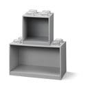 2 laste halli värvi seinariiuli komplekt Brick - LEGO®