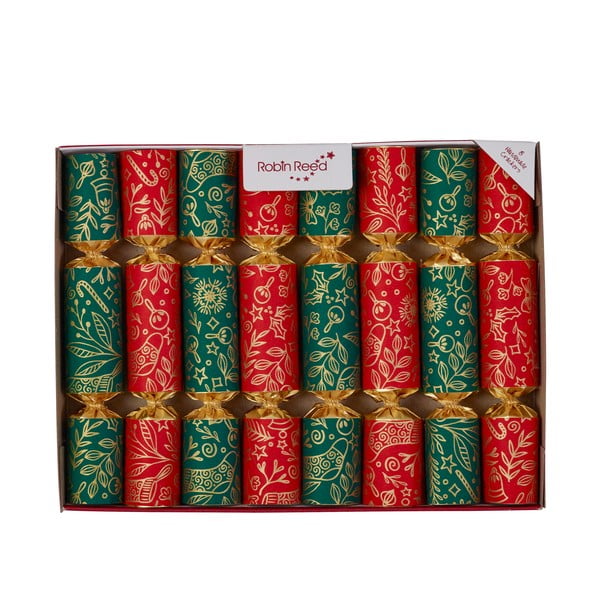 Jõulukrakkerid 8tk komplektis Bon Bon - Robin Reed